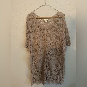 26/28 Cato taupe top